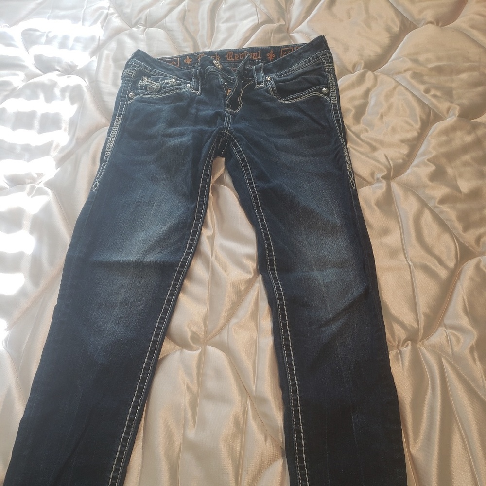 Rock revival skinny jeans
